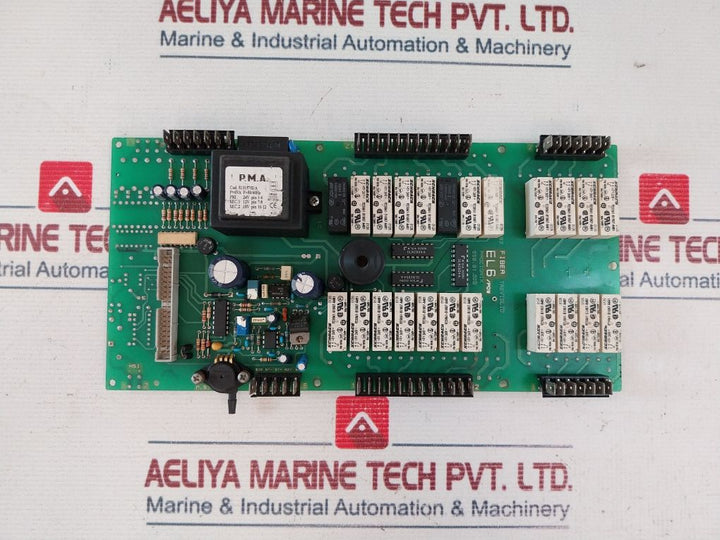 Fiber El6/Pow Output Board