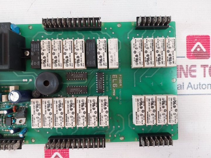 Fiber El6/Pow Output Board