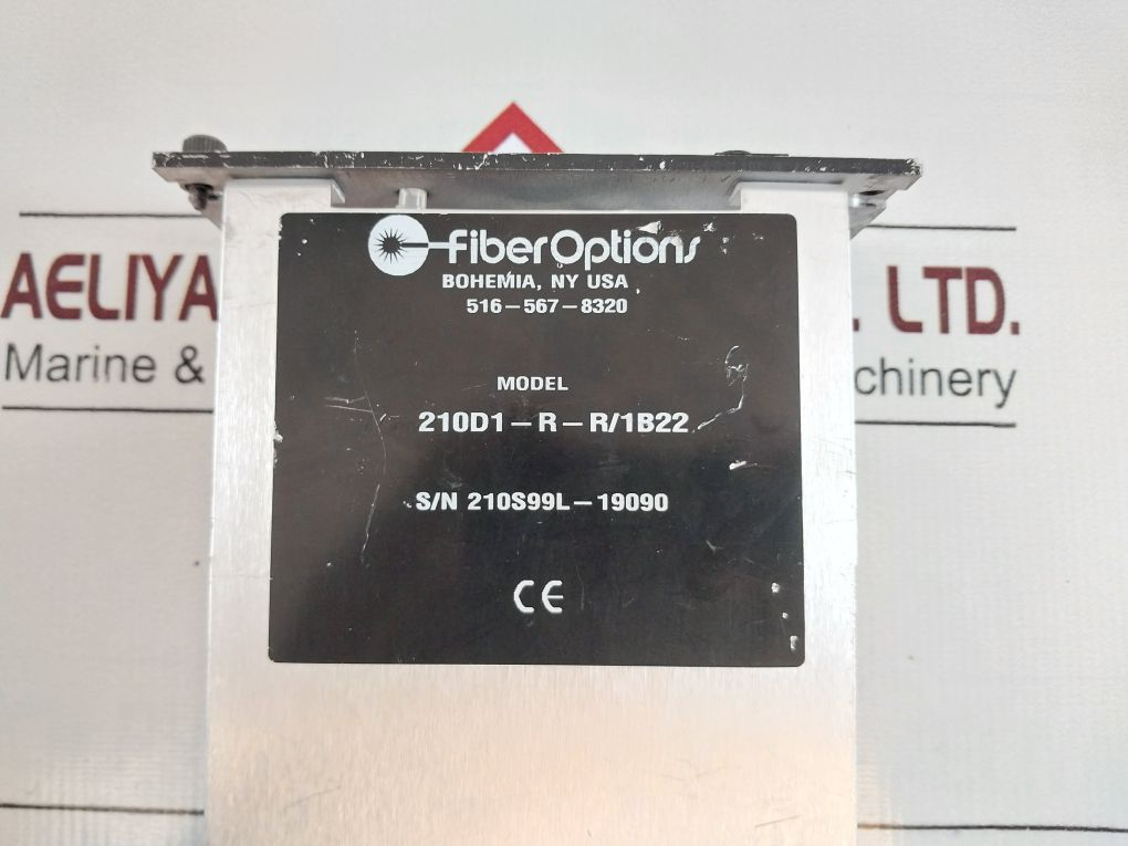 Fiber Options 516-567-8320 Fiber Optic Rx Audio Transceiver 210D1-r-r/1B22