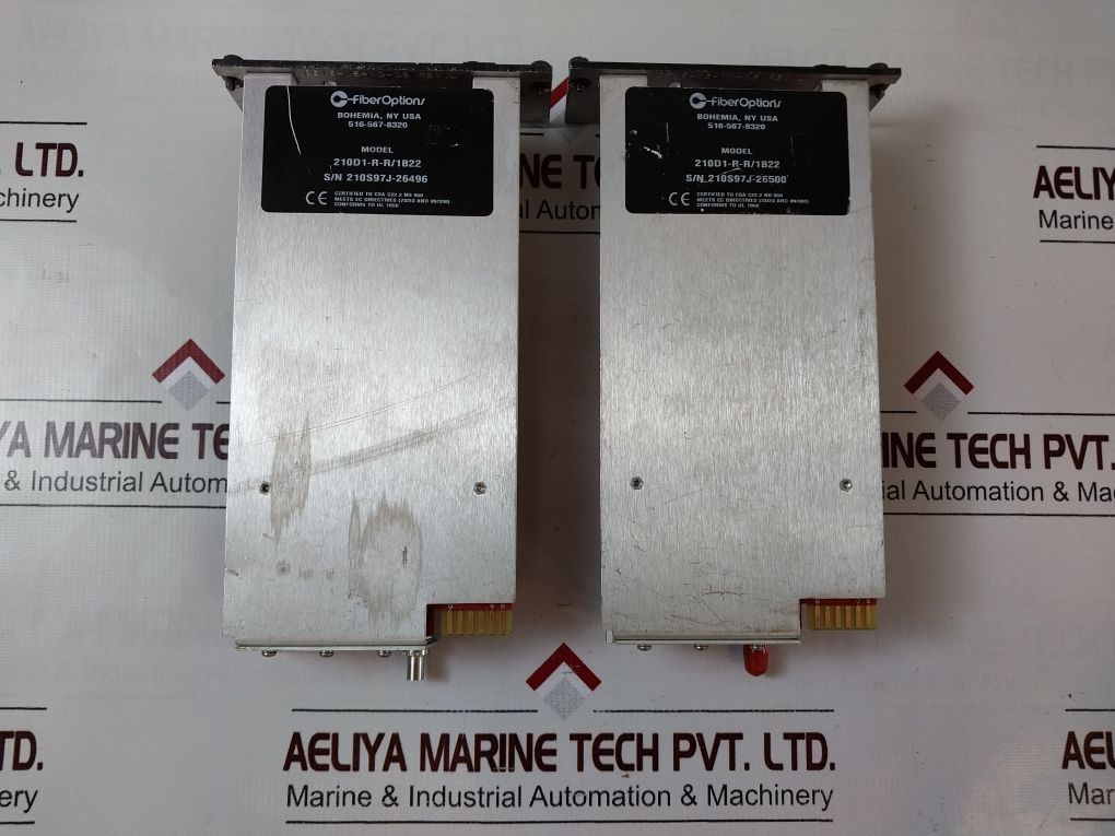 Fiber Options 516-567-8320 Fiber Optic Rx Audio Transceiver 210D1-r-r/1B22