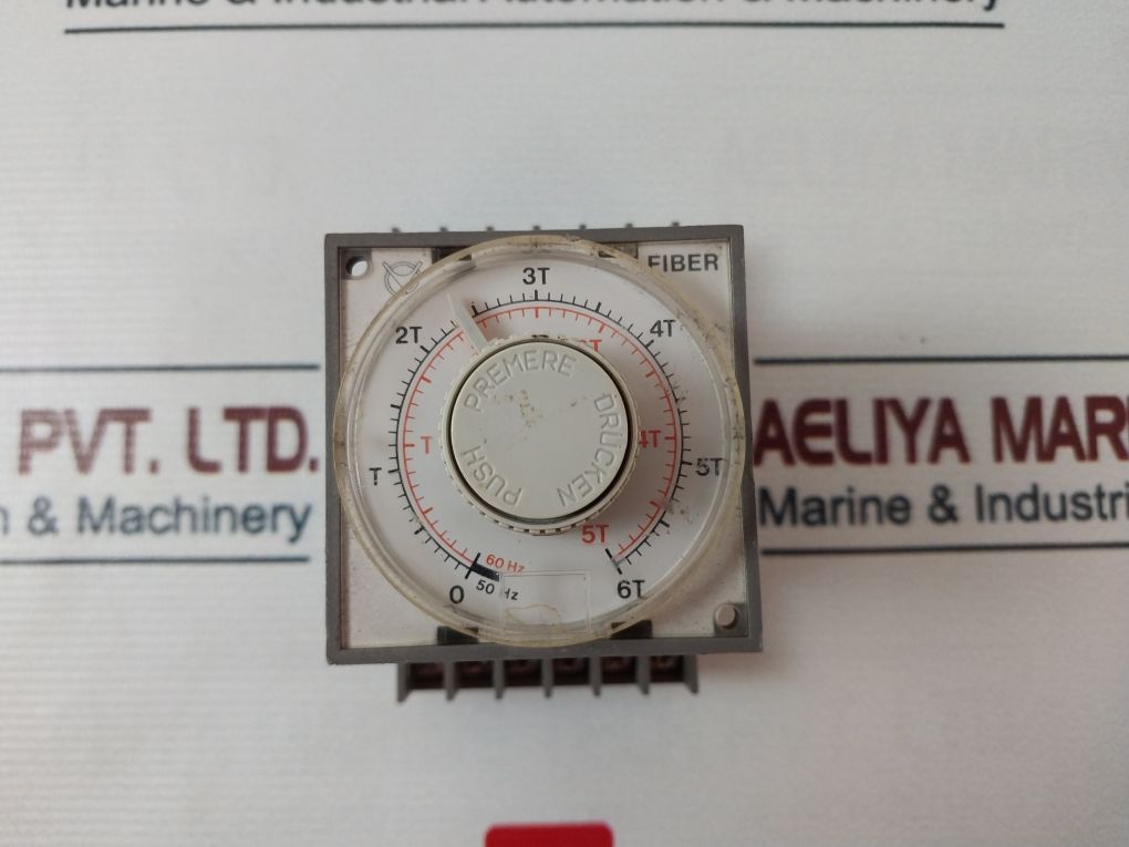 Fiber R12.4.26.09 Timer With Base 110V 50/60Hz