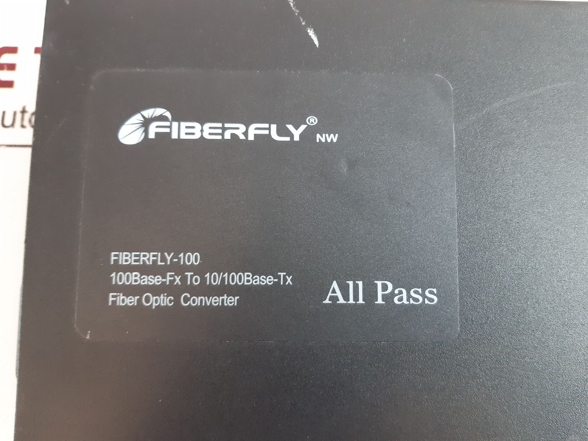 Fiberfly Fiberfly-100 Fiber Optic Converter Fiberfly-100McI