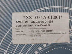 Fike Bc2 D3513-10 Burst Indicator