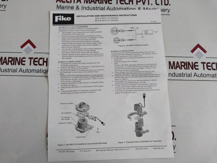 Fike Bc2 Burst Indicator Disc D3513-10 