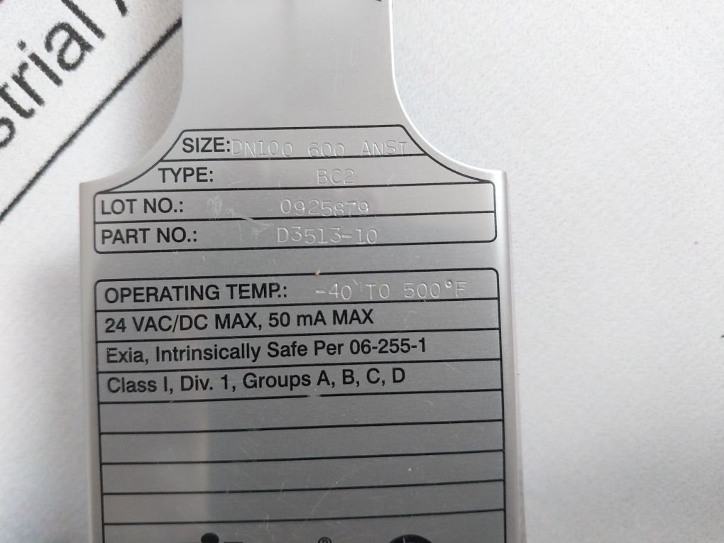 Fike Bc2 Burst Indicator Disc D3513-10 