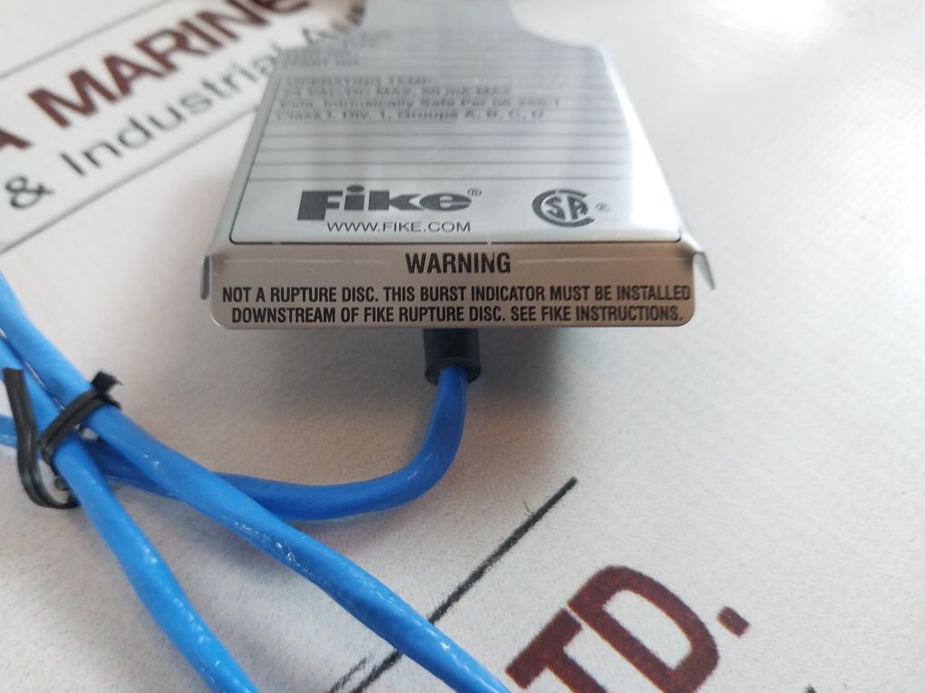 Fike Bc2 Burst Indicator Disc D3513-10 