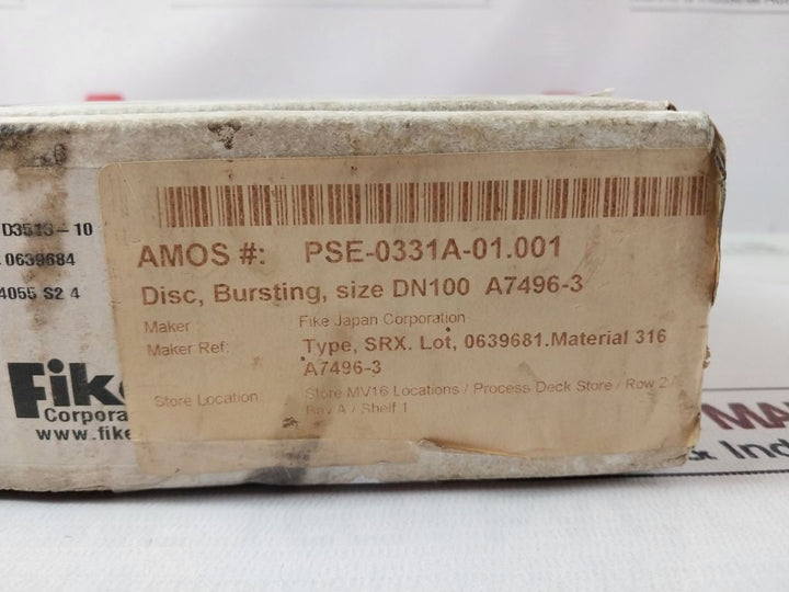 Fike D3513-10