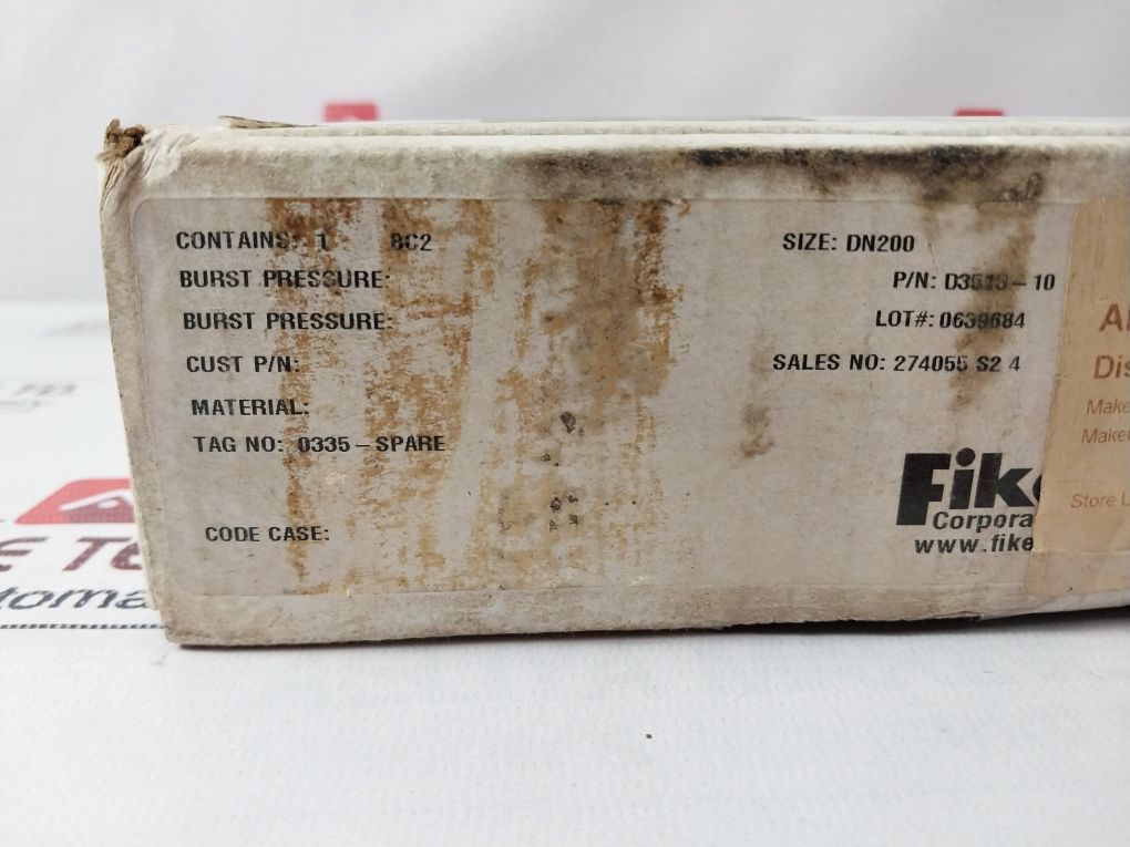 Fike D3513-10