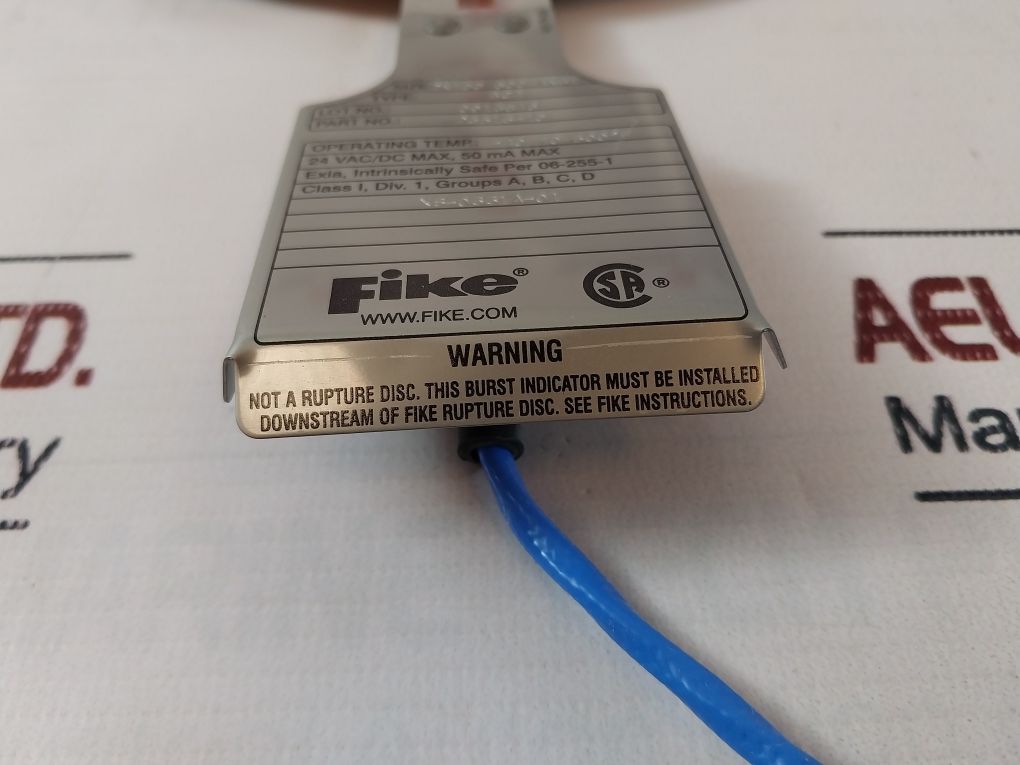 Fike D3513-10 Div.1