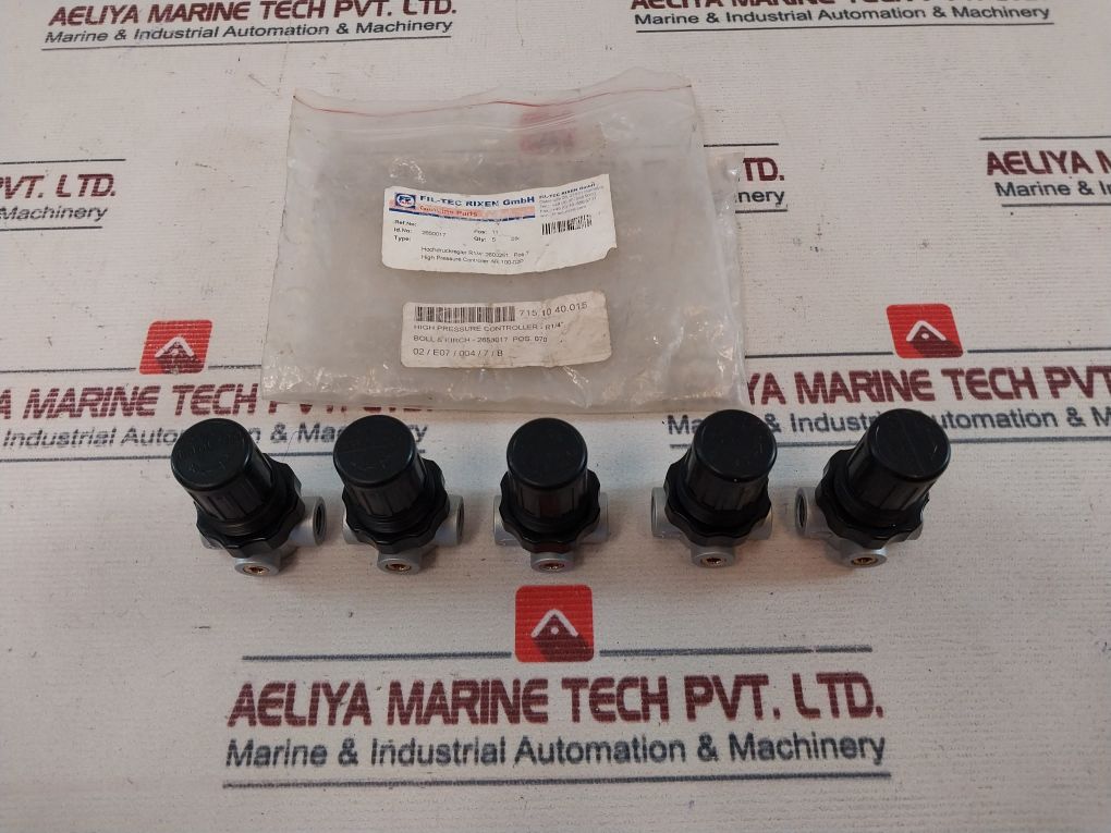 Fil-tec Rixen 2650017 High Pressure Regulator