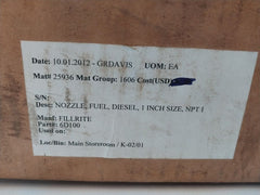 Fill-rite N100Dau10 Automatic High Flow Fuel Nozzle