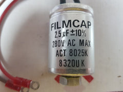Filmcap 2.5µf ± 10% capacitor