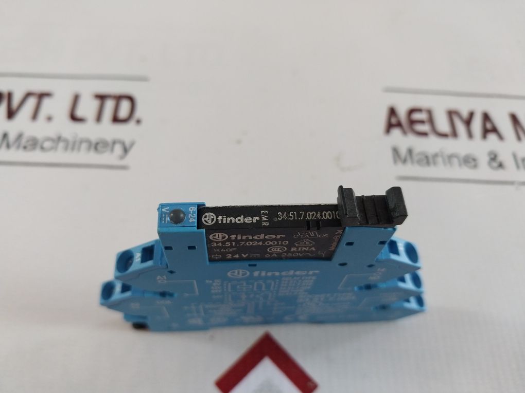 Lot Of 7X Finder 93.51.7.024 Relay Socket With 34.51.7.024.0010