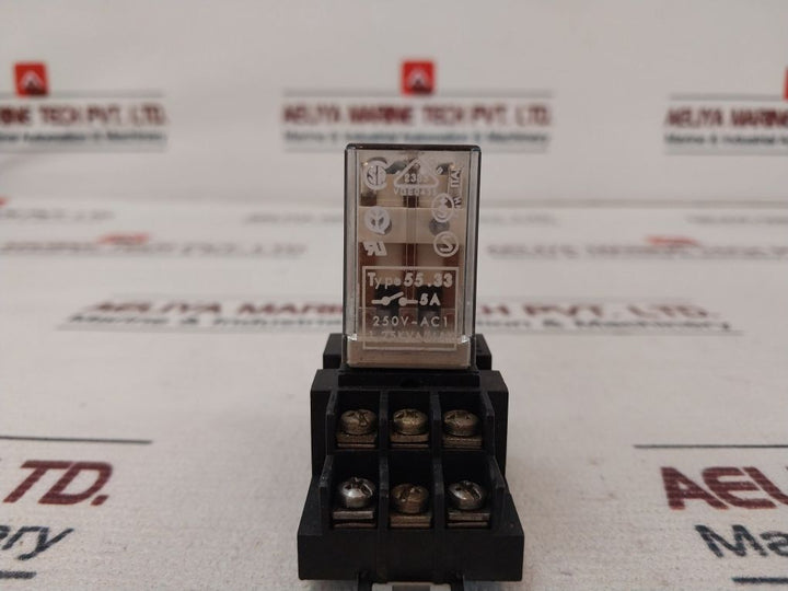 Finder 55.33 General Purpose Relay With Base
