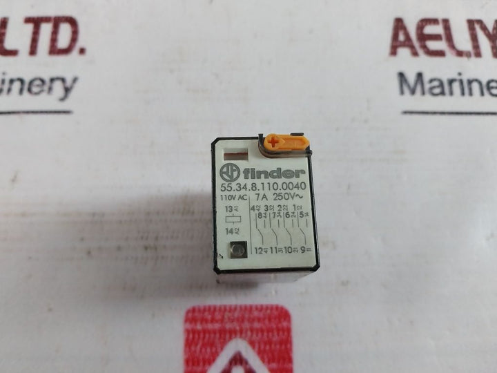Finder 55.34.8.110.0040 Power Relay 110V Ac