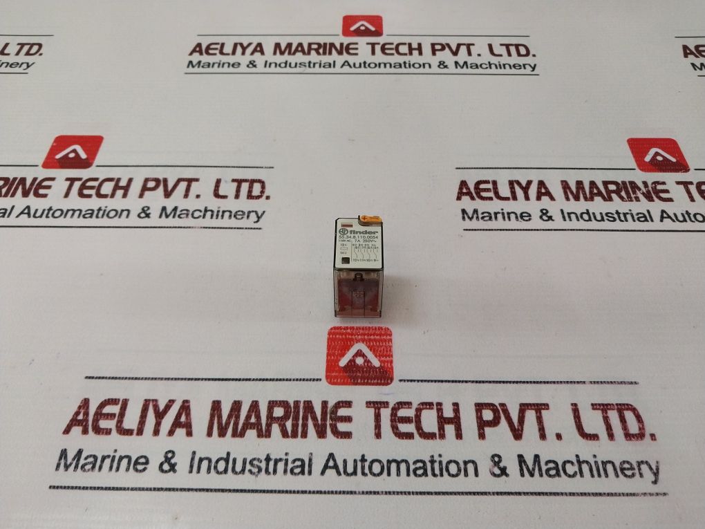 Finder 55.34.8.110.0054 Plug In Power Relay 110V