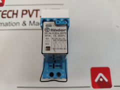 Finder 55.34.9.024.0070 Plug In Relay With 94.04 Terminal Base