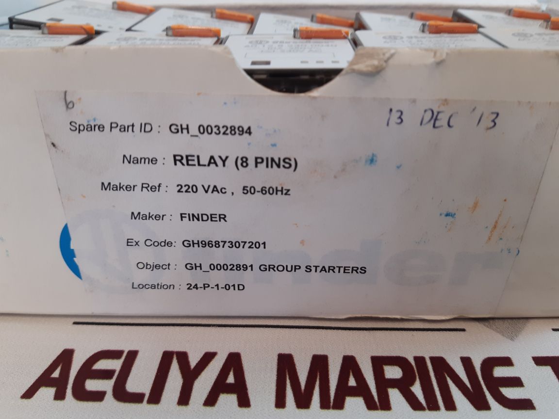 Finder 60.12.8.230.0040 Relay
