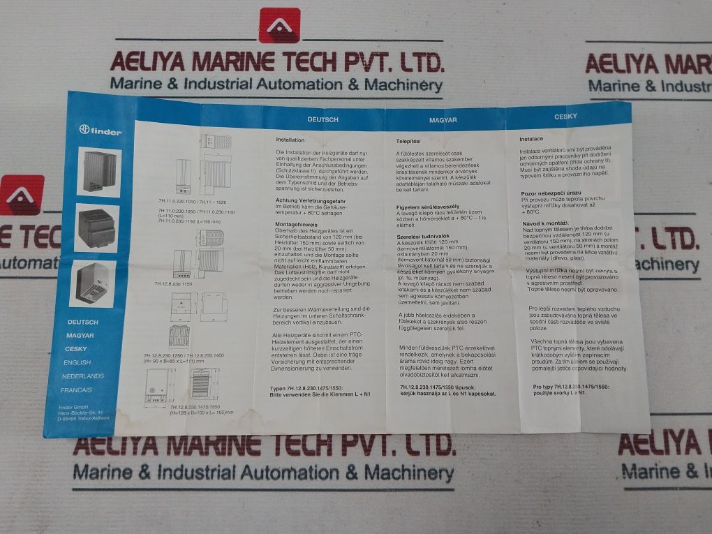 Finder 7H.11.0.230.1020 Heater