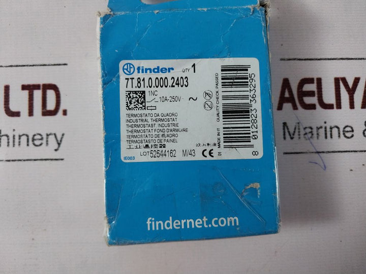 Finder 7T.81.0.000.2403 Industrial Thermostat Sensor
