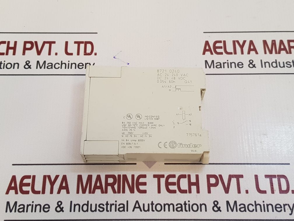 Finder 8721 0240 Timer Relay