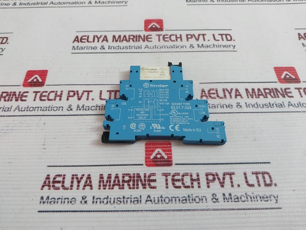 Finder 93.01.7.024 Relay Socket 24V