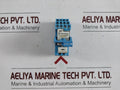 Finder 55.34.9.024.0040 Relay With 94.04 Socket And 99.02.9.024.99 Led Indicator
