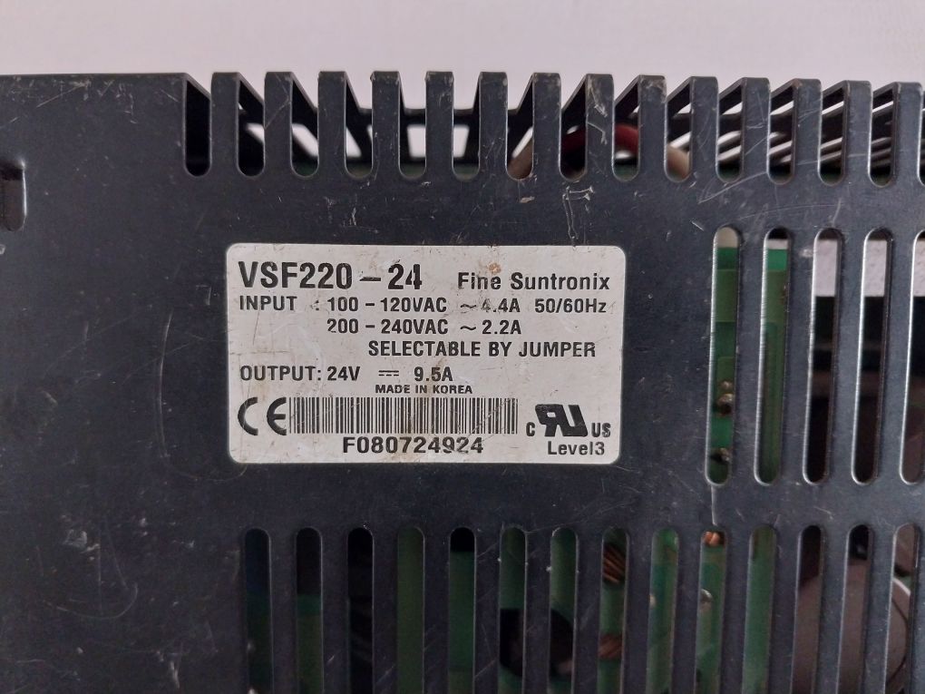 Fine Suntronix Vsf220-24 Power Supply 24V 9.5A 50/60Hz