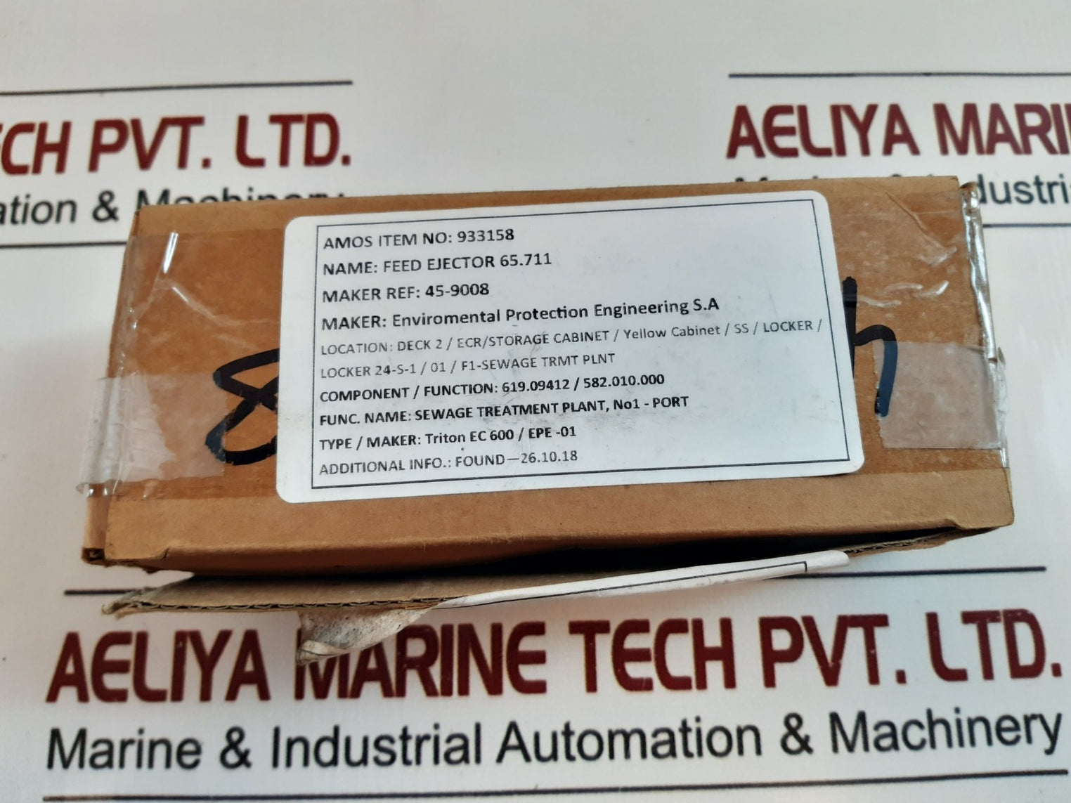 Fipa 65.711 Feed Ejector Triton Ec 600/ Epe-01