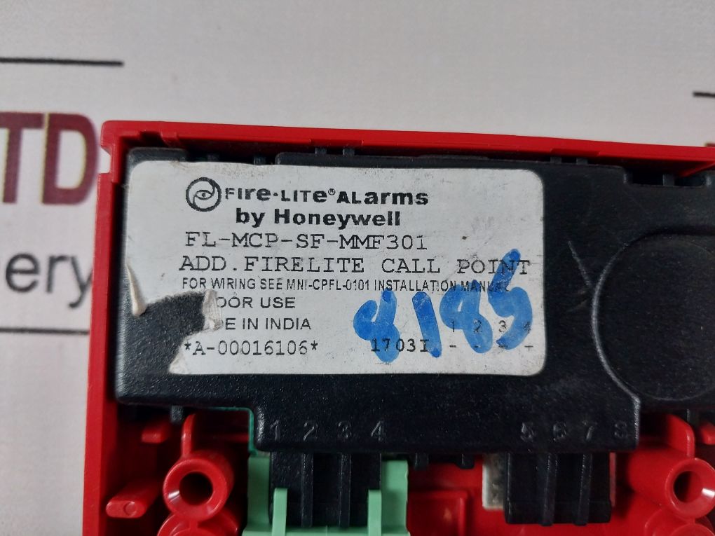 Fire-lite Fl-mcp-sf-mmf301 Manual Call Point