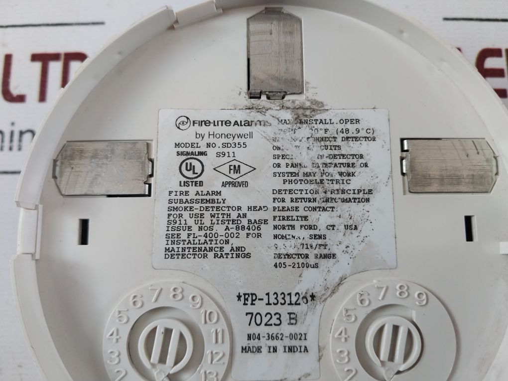 Fire Lite Sd355 Smoke-detector Head