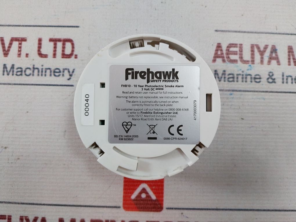 Firehawk Fhb10 Photoelectric Smoke Alarm