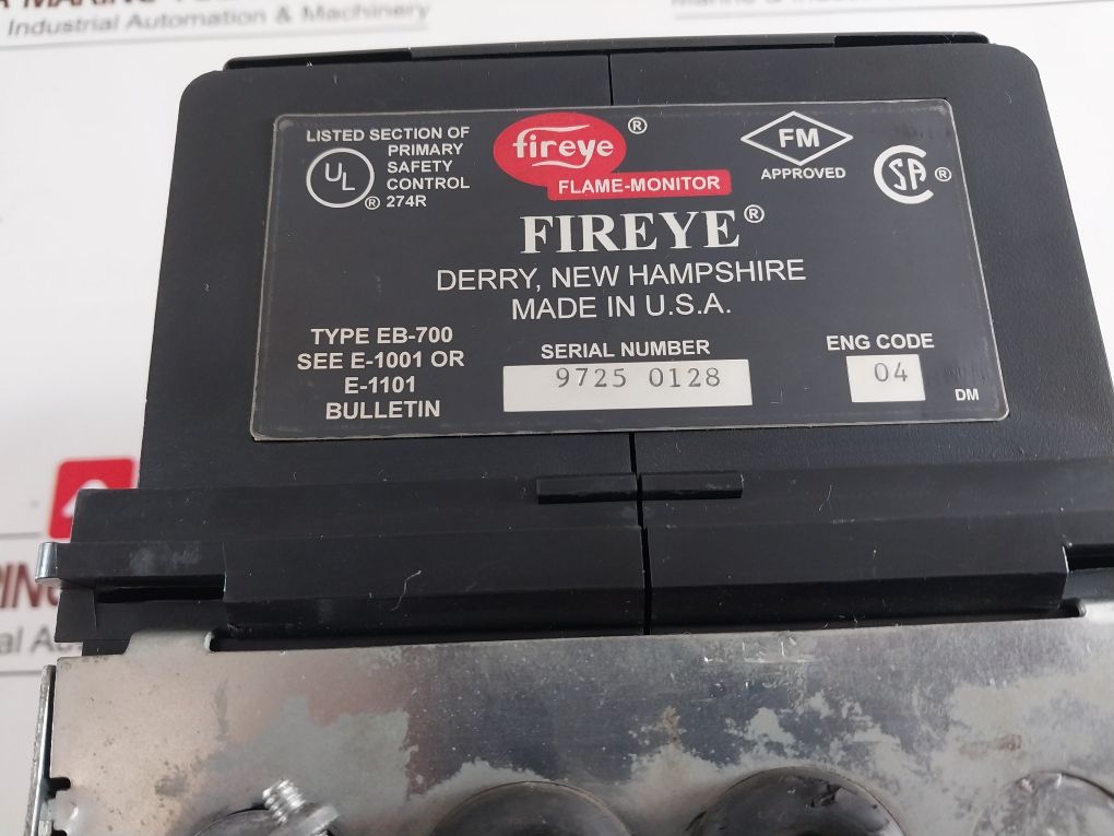 Fireye Eb-700 Flame-monitor