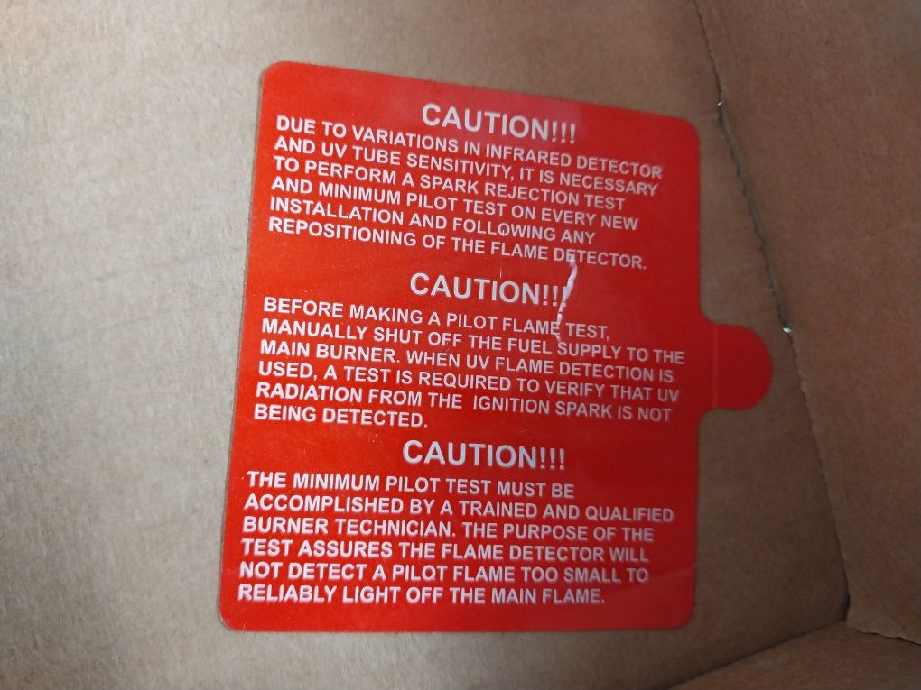 Fireye Uv-1A-u Flame Scanner Sensor Uv1A3