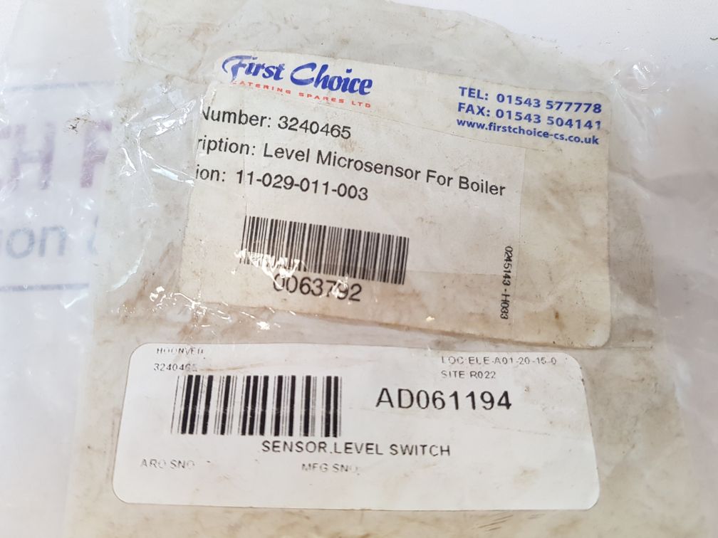 First Choice 3240465 Level Microsensor