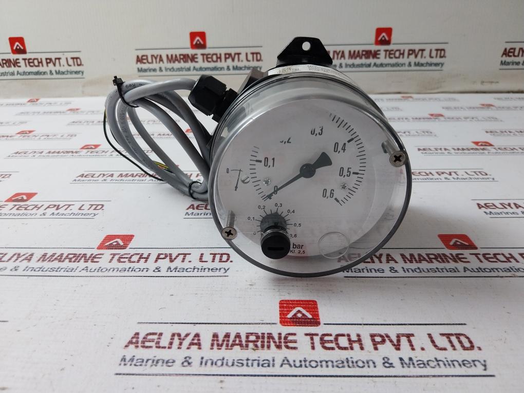 Fischer Ds1101Na01A1 Differential Pressure Gauge With High Static Pressure