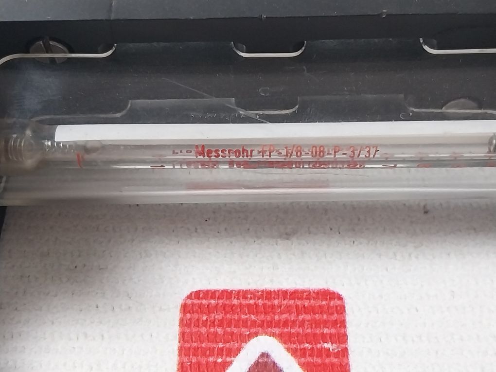 Fischer Porter 10A3135N Variable Area Flow Meter Fp-1/8-08-p-3/37