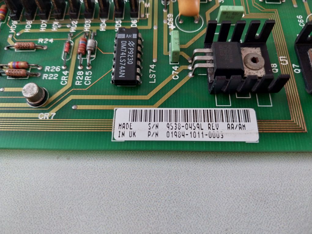 Fisher-rosemount 01984-1011-0003 Miniconsole Printer Interface