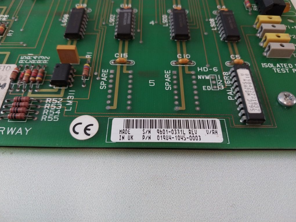 Fisher-rosemount 01984-1045-0003 Peerway I/O Interface Card