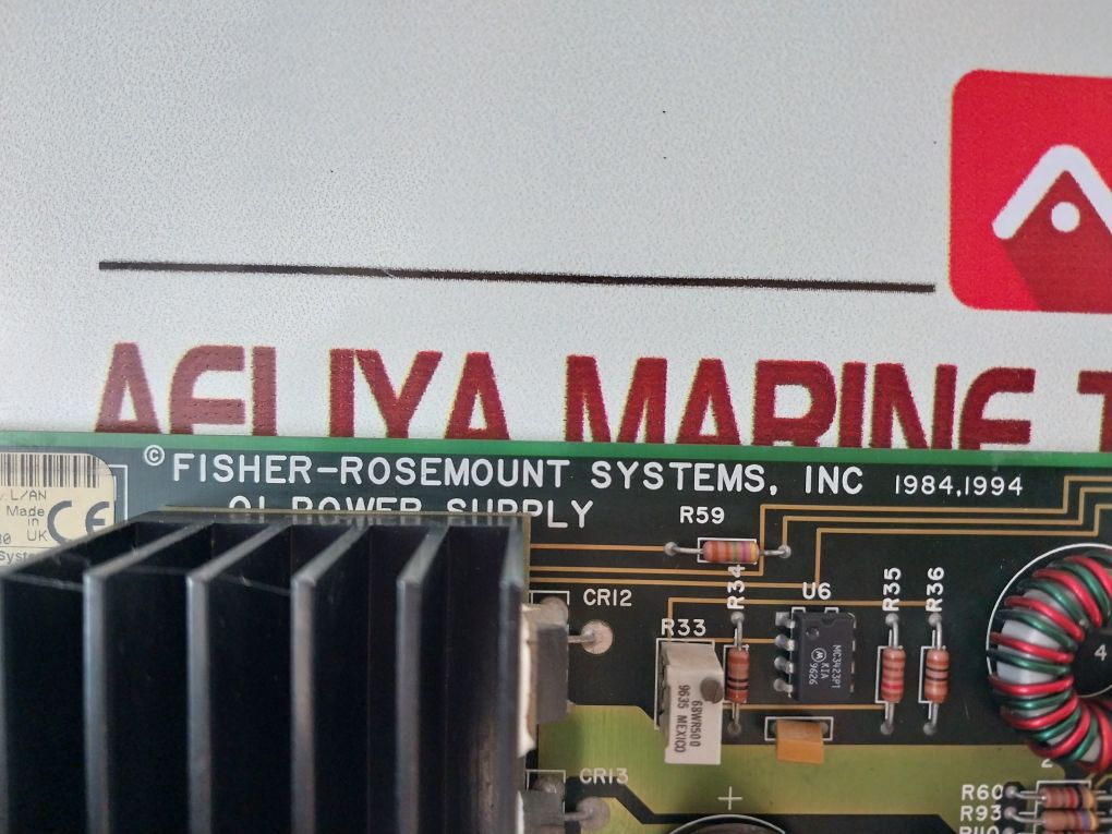 Fisher-rosemount 01984-1137-0001 Rev: L/An Oi Power Supply