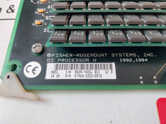 Fisher-rosemount 01984-3202-0010 Rev: G/P Input/Output Processor Module