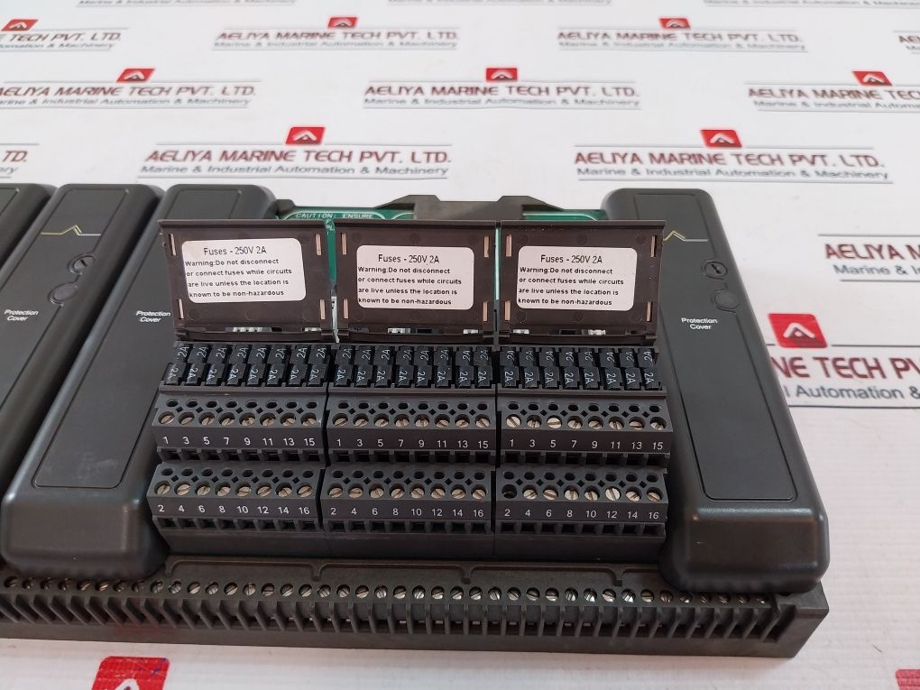 Fisher-rosemount 12P0818X072 8-wide Car W/Shield Field Circuit Power