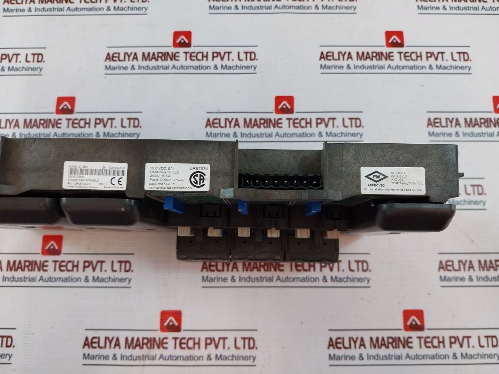 Fisher-rosemount 12P0818X072 8-wide Car W/Shield Field Circuit Power
