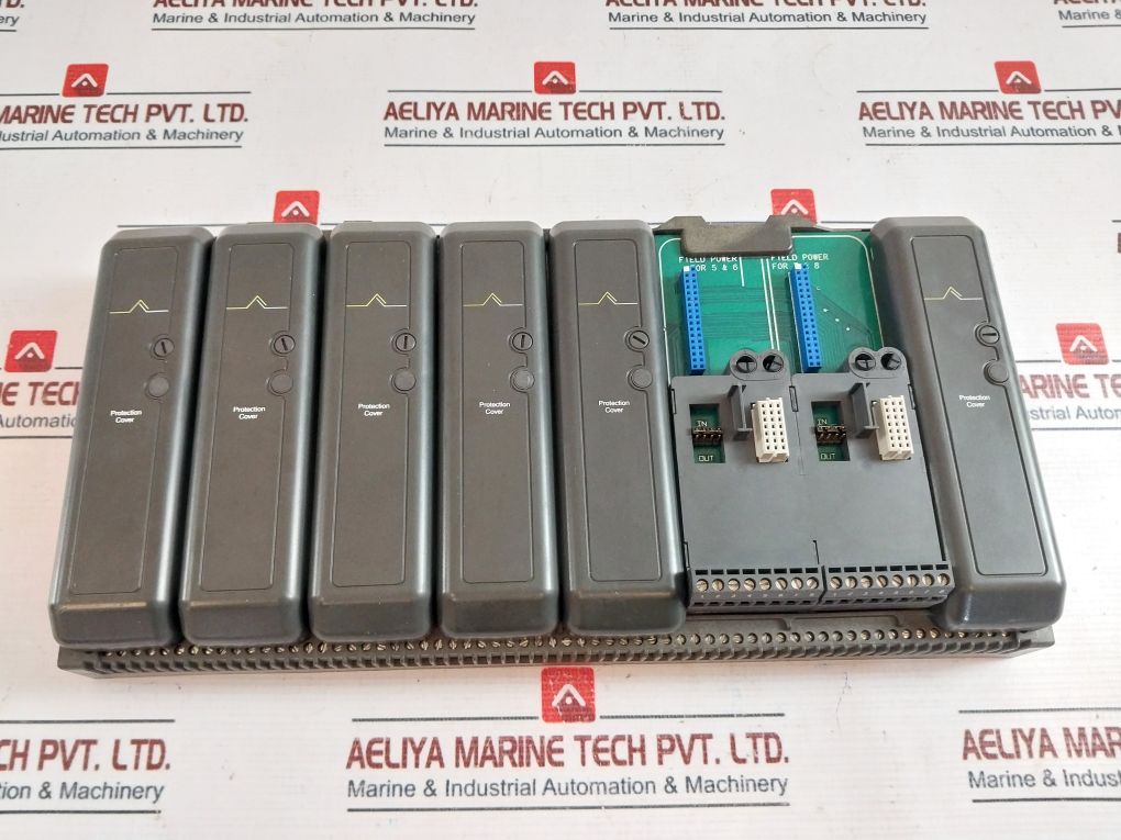 Fisher-rosemount 12P0818X072 8-wide Car W/Shield Field Circuit Power 