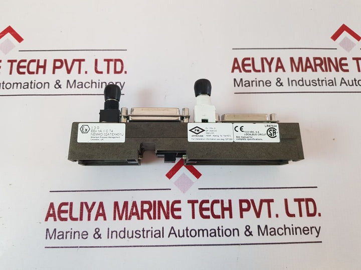 Fisher-rosemount Kj4001X1-na1 Dual Right Extender
