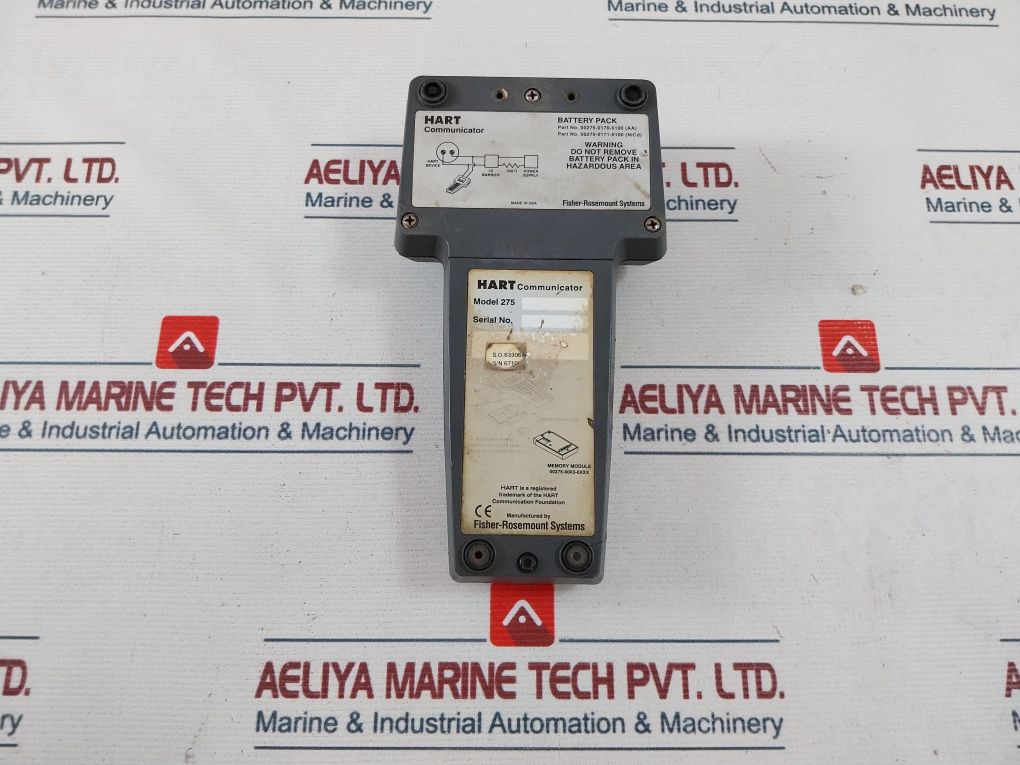 Fisher-rosemount Model 275 Hart Field Communication Protocol