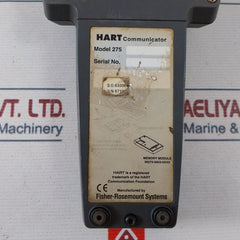 Fisher-rosemount Model 275 Hart Field Communication Protocol