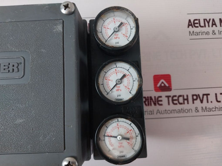 Fisher Pneumatic Valve Positioner 0-2 Bar 0-30 Psi