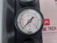 Fisher Pneumatic Valve Positioner 0-2 Bar 0-30 Psi
