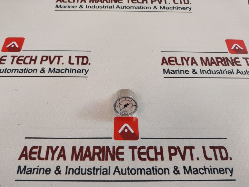 Fisher 18B7713X032 Pressure Gauge 0-4 Bar